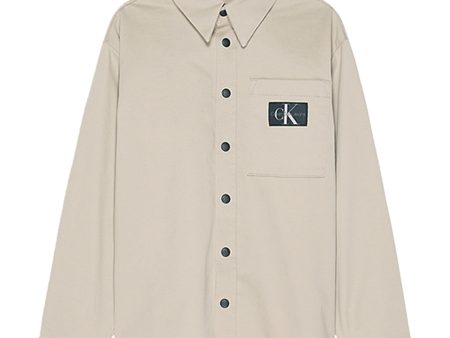 Calvin Klein Shirt Travertine For Cheap