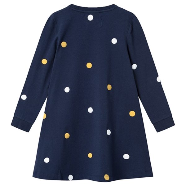 Wood Wood Navy Aya Pois Dress Online now