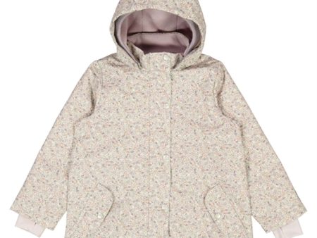 Wheat Jacket w. Fleece Gry Tech Highrise Flowers For Discount