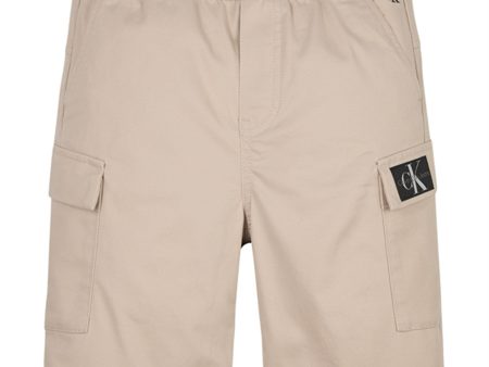 Calvin Klein Cargo Shorts Classic Beige Cheap