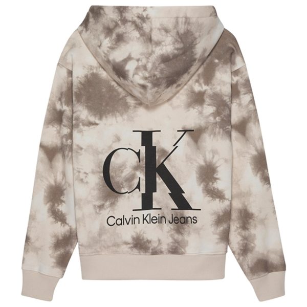 Calvin Klein Hoodie Tie Dye Aop Online now