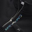 Calvin Klein Logo Zip Up Sweatshirt Black Supply