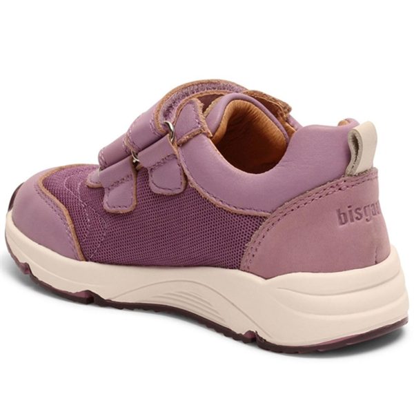 Bisgaard Matti S Velcro Shoe Purple Supply