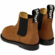 Angulus Chelsea Boots With Elastic Cognac Black For Sale