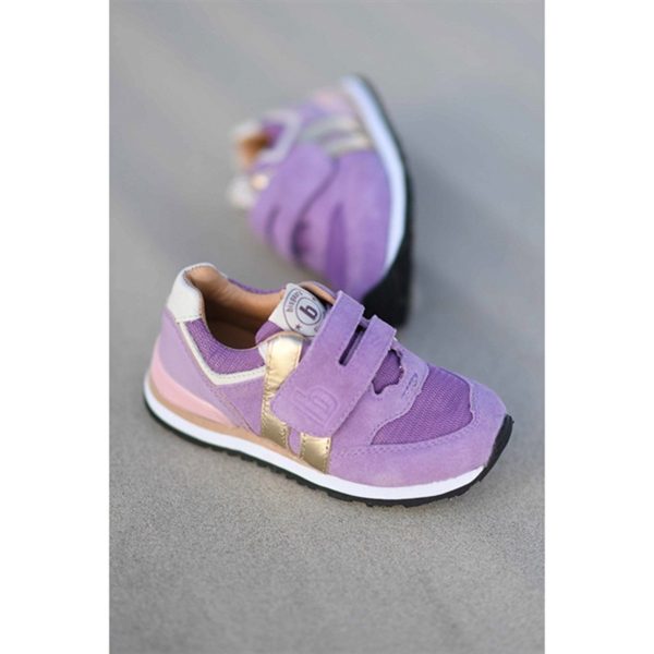 Bisgaard Winston S Velcro Shoe Lavender Discount