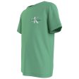 Calvin Klein Chest Monogram T-shirt Neptunes Wave Sale