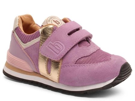 Bisgaard Winston S Velcro Shoe Lavender Discount