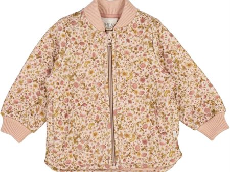 Wheat Thermo Watercolor Flora Jacket Loui Sale