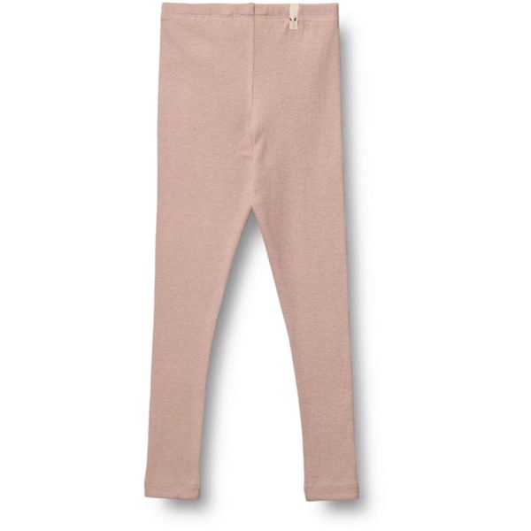 Wheat Rose Rib Leggings For Cheap