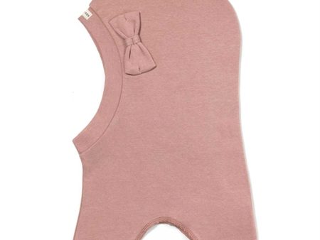 Racing Kids Round Balaclava Bow 1-layer Dusty Rose For Sale