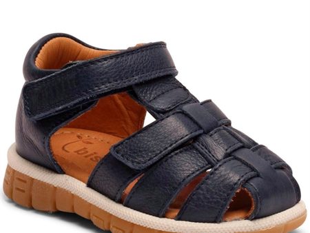 Bisgaard Angus Sandal Navy For Cheap