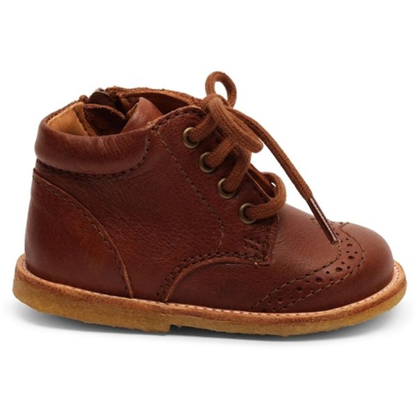 Bisgaard Tine First Step Shoe Brandy Online now