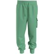 Calvin Klein Badge Cargo Sweatpants Neptunes Wave Hot on Sale