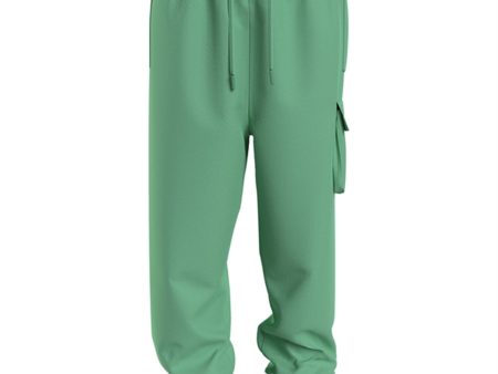 Calvin Klein Badge Cargo Sweatpants Neptunes Wave Hot on Sale