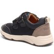 Bisgaard Matti S Velcro Shoe Navy Discount