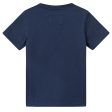 Wood Wood Navy Ola Tonal Logo T-shirt Online Hot Sale