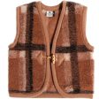 Alwero Vest Alpen Junior Krata Brown Cheap