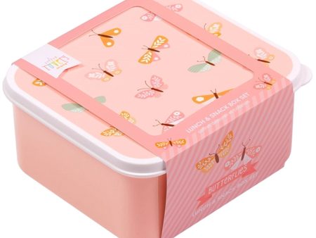 A Little Lovely Company Lunch And Snackbox Butterflies For Sale