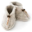 Alwero Baby Slippers Emo Light Grey Supply