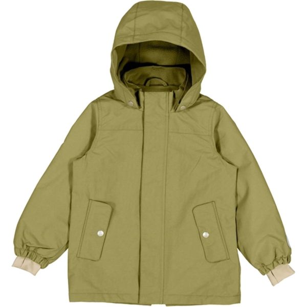 Wheat Jacket w. Fleece Karl Tech Heather Green Online now