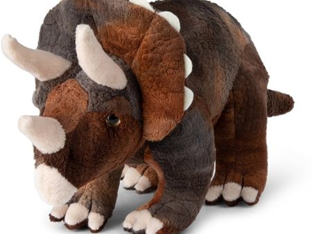 Bon Ton Toys WWF Plush Triceratops Dinosaur 23 cm on Sale