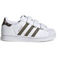 adidas Originals Superstar Sneakers White   Olive Online Sale