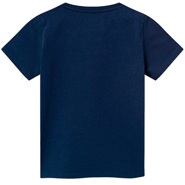 Wood Wood Navy Ola Logo T-shirt Hot on Sale