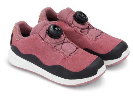 Bundgaard Dannie Lace TEX Sneakers Dark Rose Suede Online Hot Sale