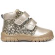 Angulus Beginner Shoes w Velcro Creme Champagne Glitter Online now