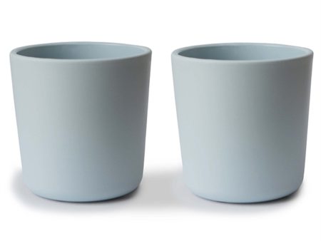 Mushie Cup 2-pack Powder Blue For Cheap