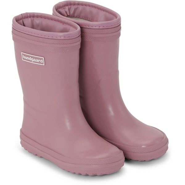 Bundgaard Cloudy High Warm Rubber Boot Dark Rose Supply