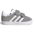 adidas Originals Gazelle Sneakers Grey Three   Cloud White   Gold Metallic Online now