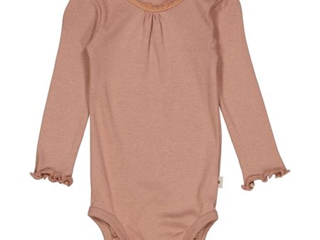 Wheat Rose Dawn Rib Lace Body Fashion