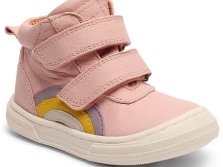 Bisgaard Rainbow Velcro Shoe Rose Online