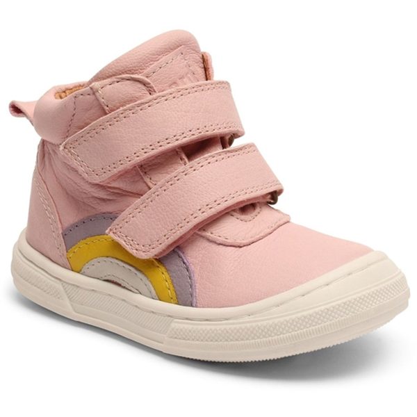 Bisgaard Rainbow Velcro Shoe Rose Online