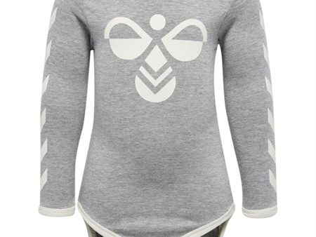 Hummel Grey Melange Flipper Body L S Online